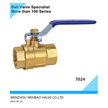 2-Piece Full Port Female Threaded Manual Brass Ball Valve